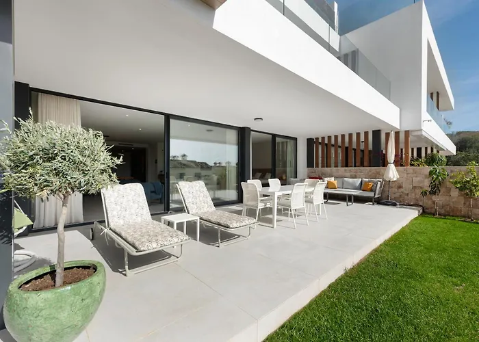 Luxus-apartment Mit Meerblick & Spa, - Cabopino Golf Lejlighed Marbella