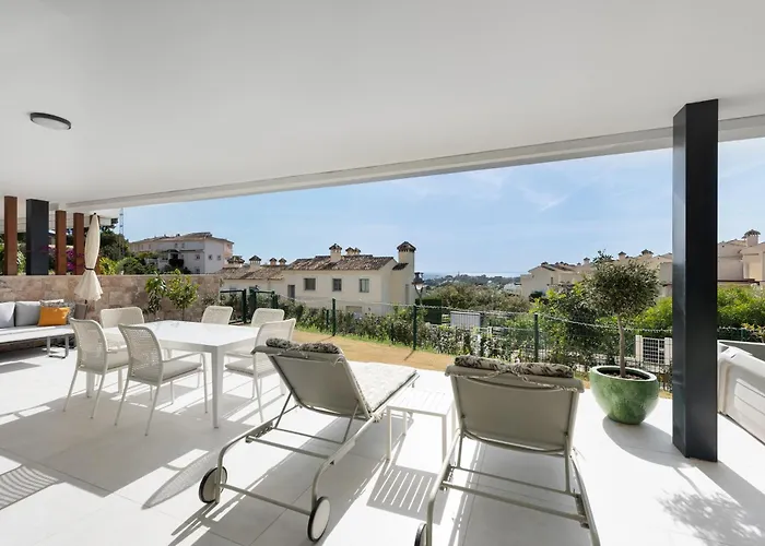 Luxus-apartment Mit Meerblick & Spa, - Cabopino Golf Marbella